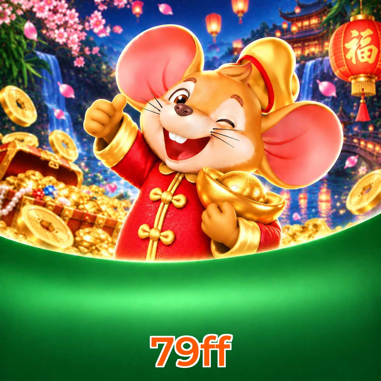 Interface de jogos na 79ff incluindo Plushie Frenzy